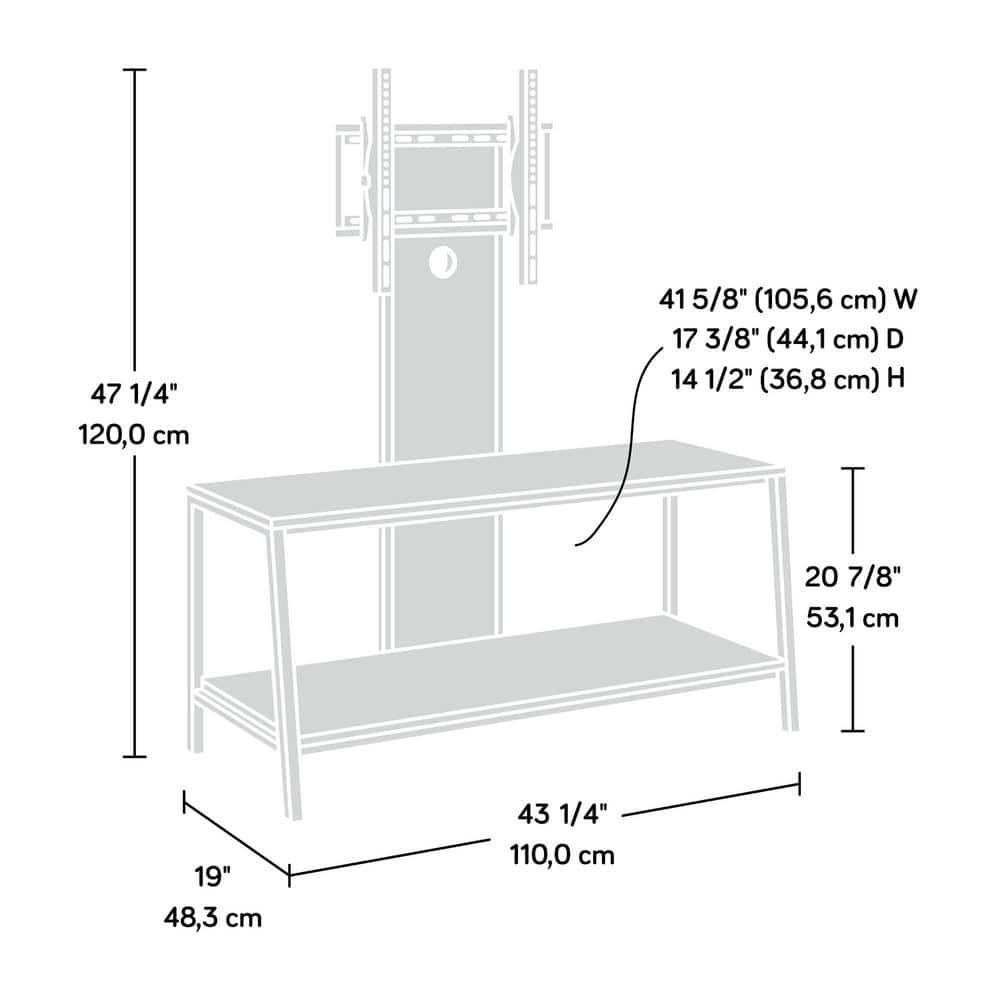 Austin TV Mount Media Console
