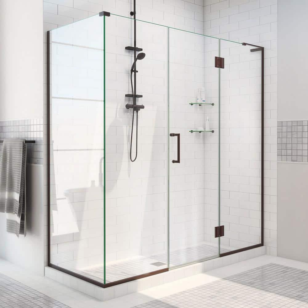 Unidoor-X 52.5" x 72" Frameless Shower Enclosure with ClearMax™ Technology