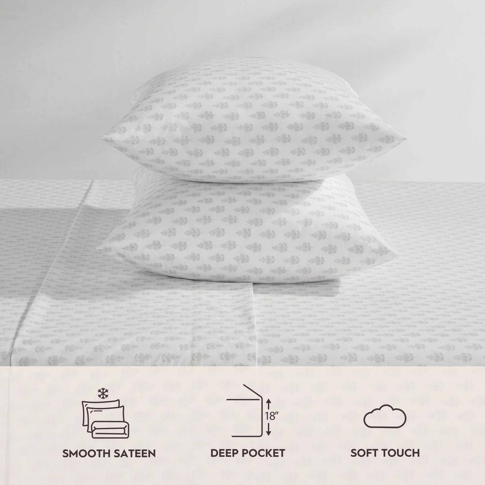 Laura Ashley Laura Ashley Printed Cotton Percale Sheet Set