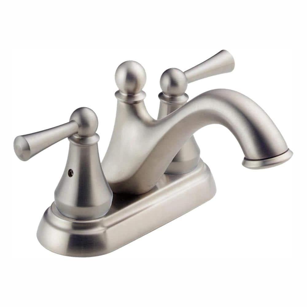 Haywood Centerset Bathroom Faucet with Drain Assembly, 2-handle Bathroom Sink Faucet