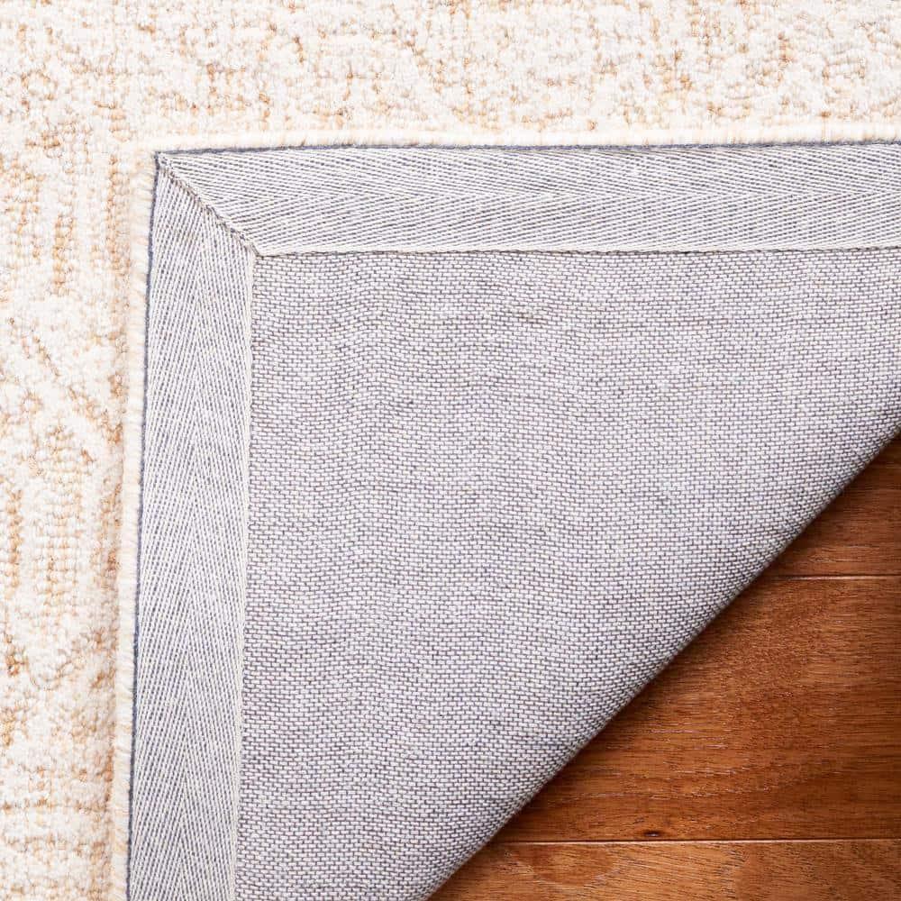 Ebony EBN104 Hand Tufted Indoor Area Rug - Gold/Ivory - 6'x9' - Safavieh