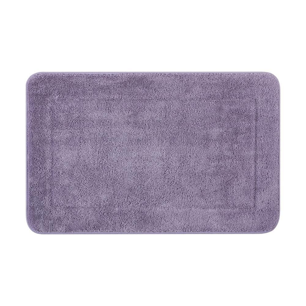 Wisteria Purple 20" x 32" Microfiber Memory Foam Bath Mat