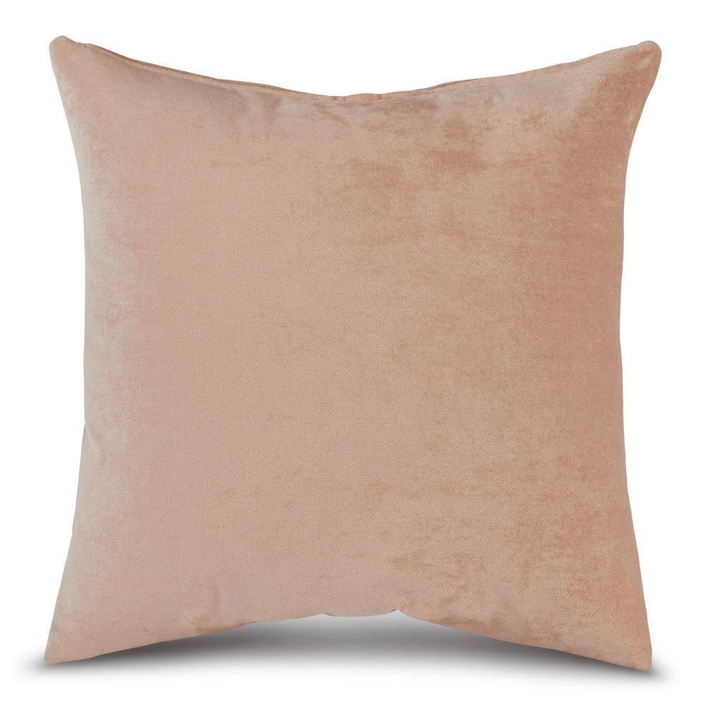 Velvet Polyester Throw Pillow