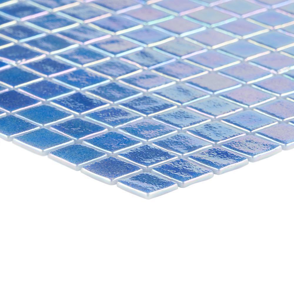 Rapids 1" x 1" Glass Grid Mosaic Wall & Floor Tile