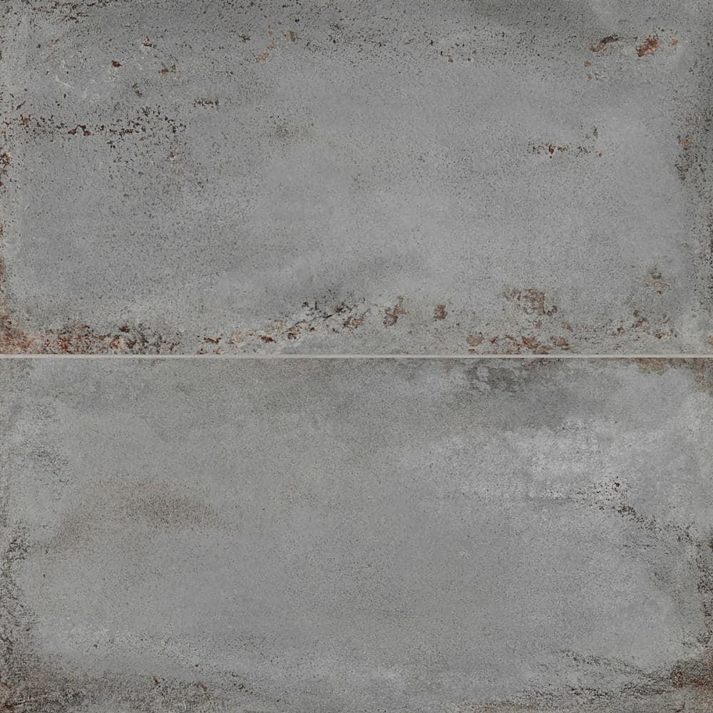 Large Format 12" x 24" Matte Cement Look Porcelain Wall & Floor Tile (11.62 Sq. Ft. / Case)