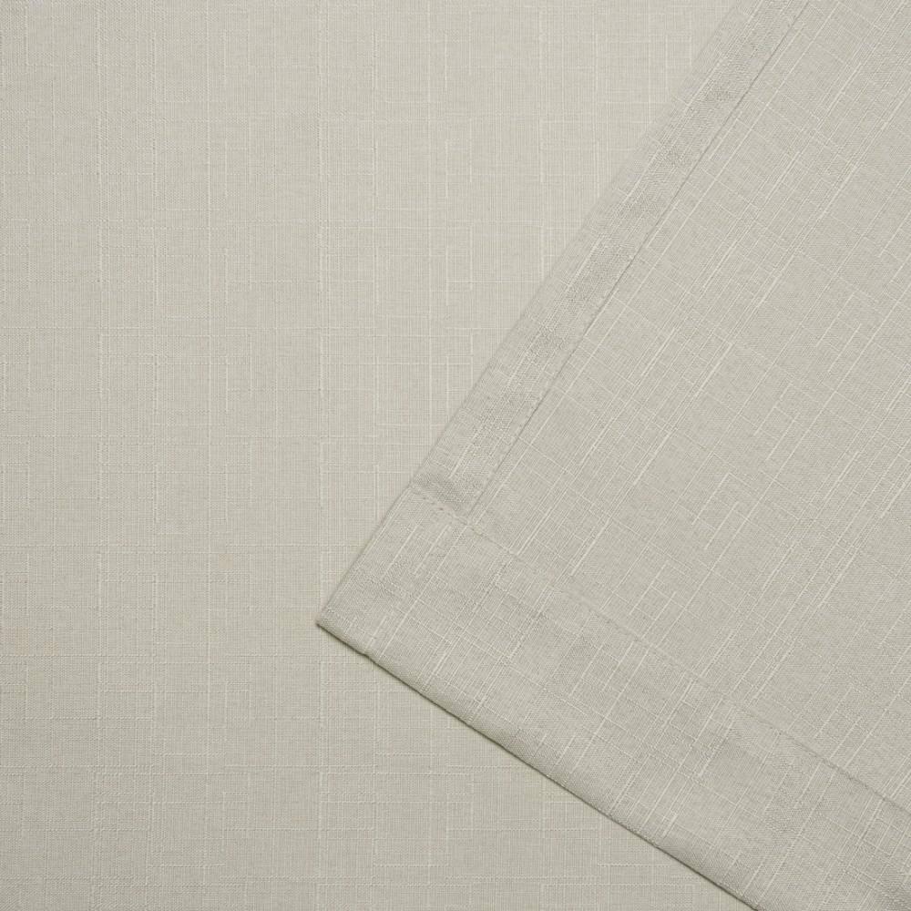 Loha GT Aaliyah Solid Color Semi-Sheer Grommet Curtain Panels
