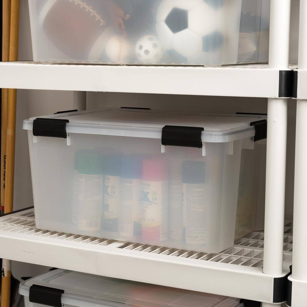 IRIS USA, Inc. 6.5 Qt./2 Gal. Weatherproof Storage Tote