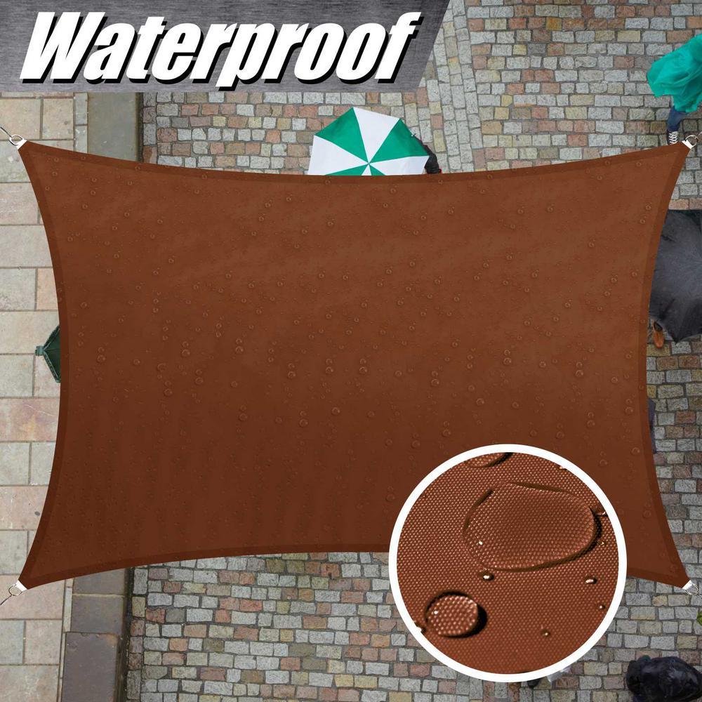 ColourTree Waterproof 7' x 12' Rectangle Shade Sail