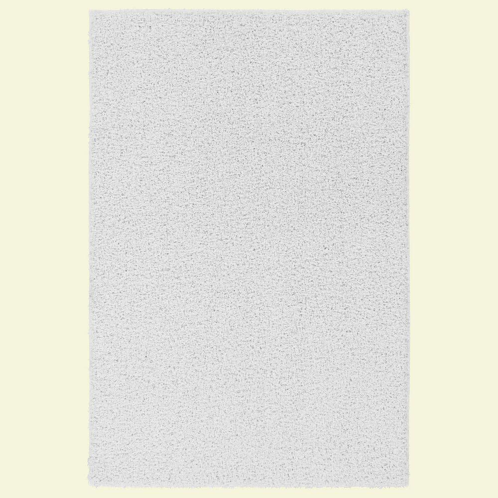 Garland Rug Southpointe Shag White Indoor Area Rug, 9' x 12'