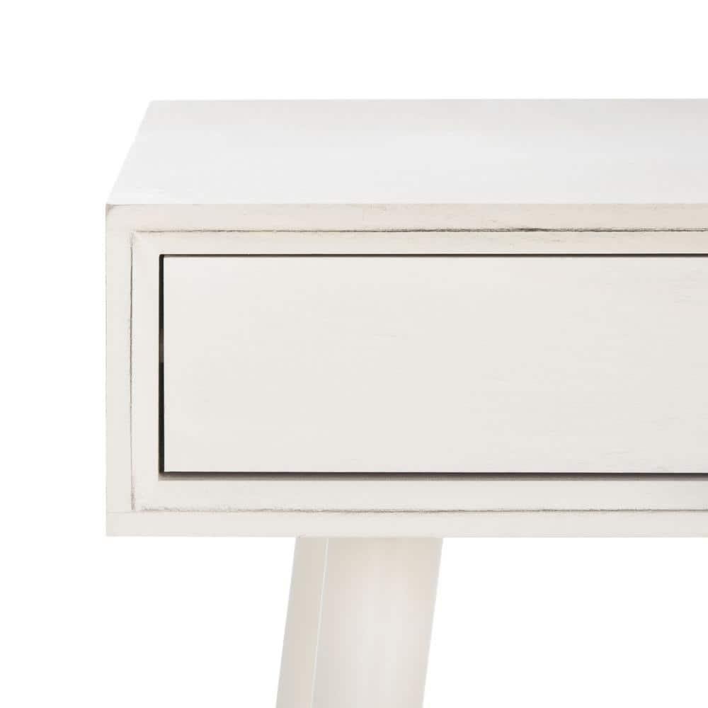 O'Dwyer 2 Drawer Desk - Distrssed White - Safavieh
