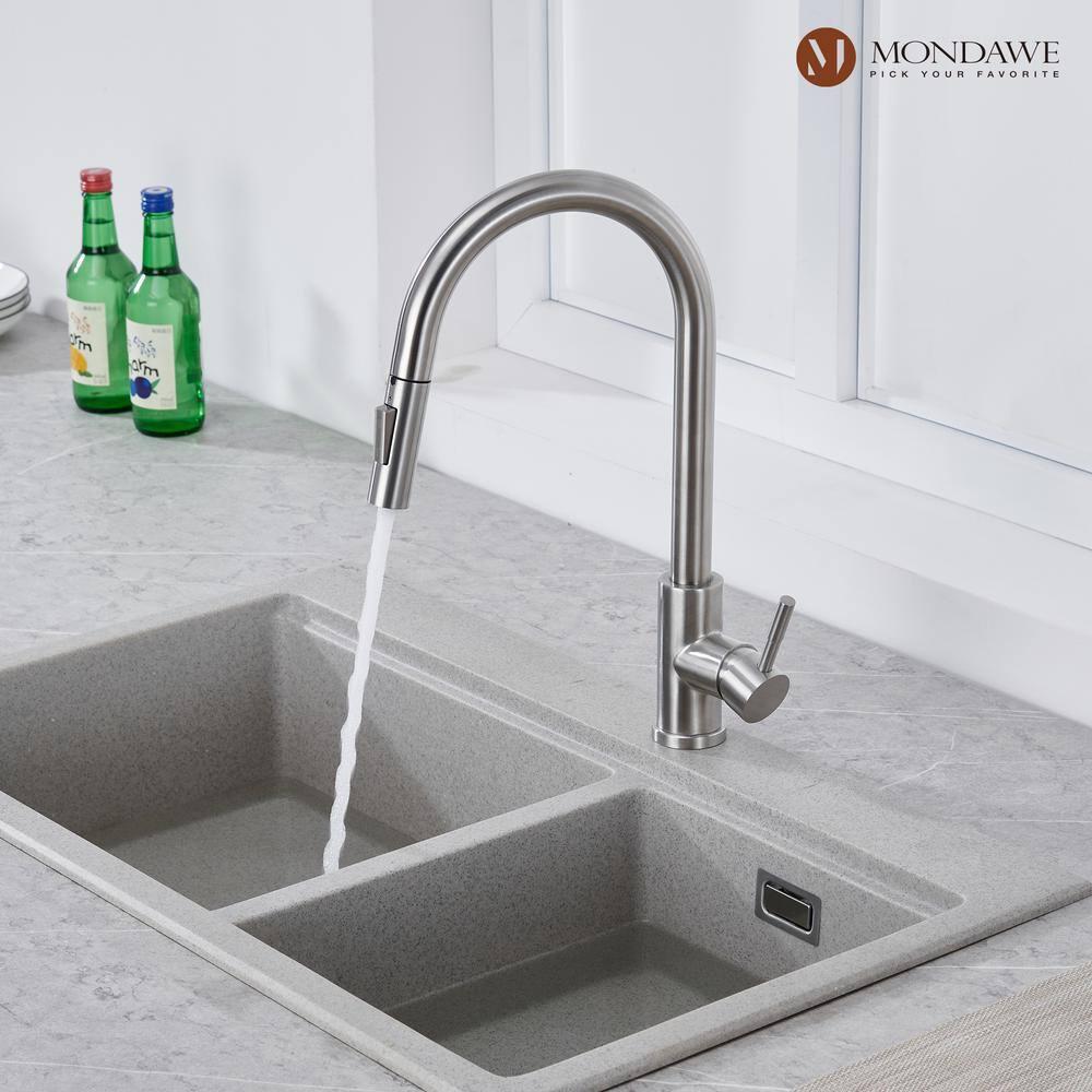 Mondawe Pull Down Kitchen Faucet