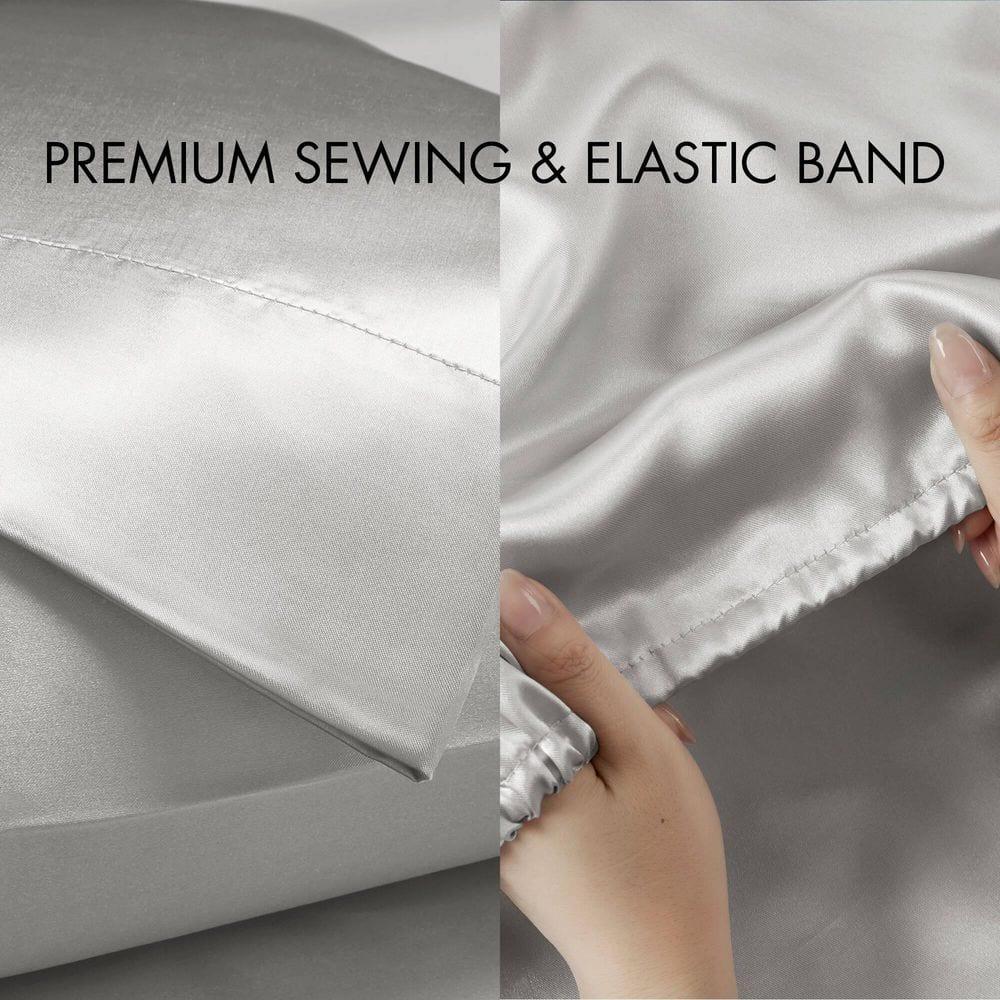 Madison Park Essentials Satin Luxury Sheet Set