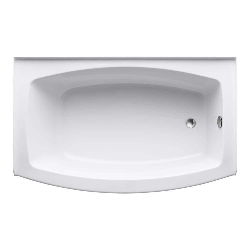 Expanse 60" x 32" Alcove Soaking Acrylic Bathtub