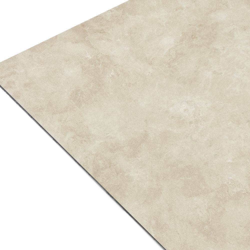 Achim Sterling Self Adhesive Vinyl Floor Tile - 45 Tiles/45 sq. Ft, 12 x 12, Carrera Marble