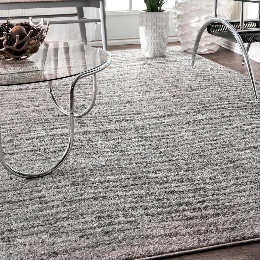 nuLOOM Ripple Contemporary Sherill Accent Rug, 3' x 5', Gray
