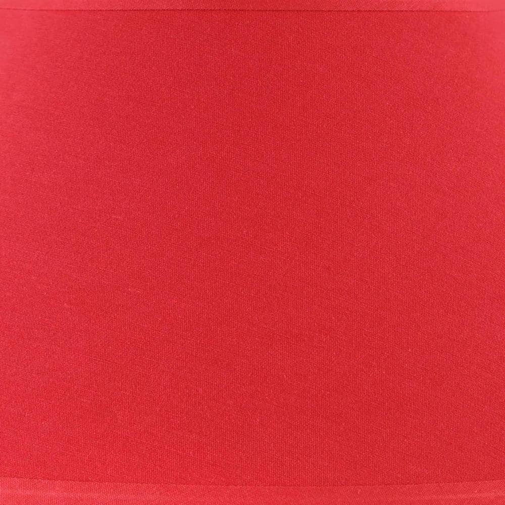 Aspen Creative 32639 Transitional Empire Shape Spider Construction Lamp Shade, Red, 6" Top x 12" Bottom x 9" Slant Height