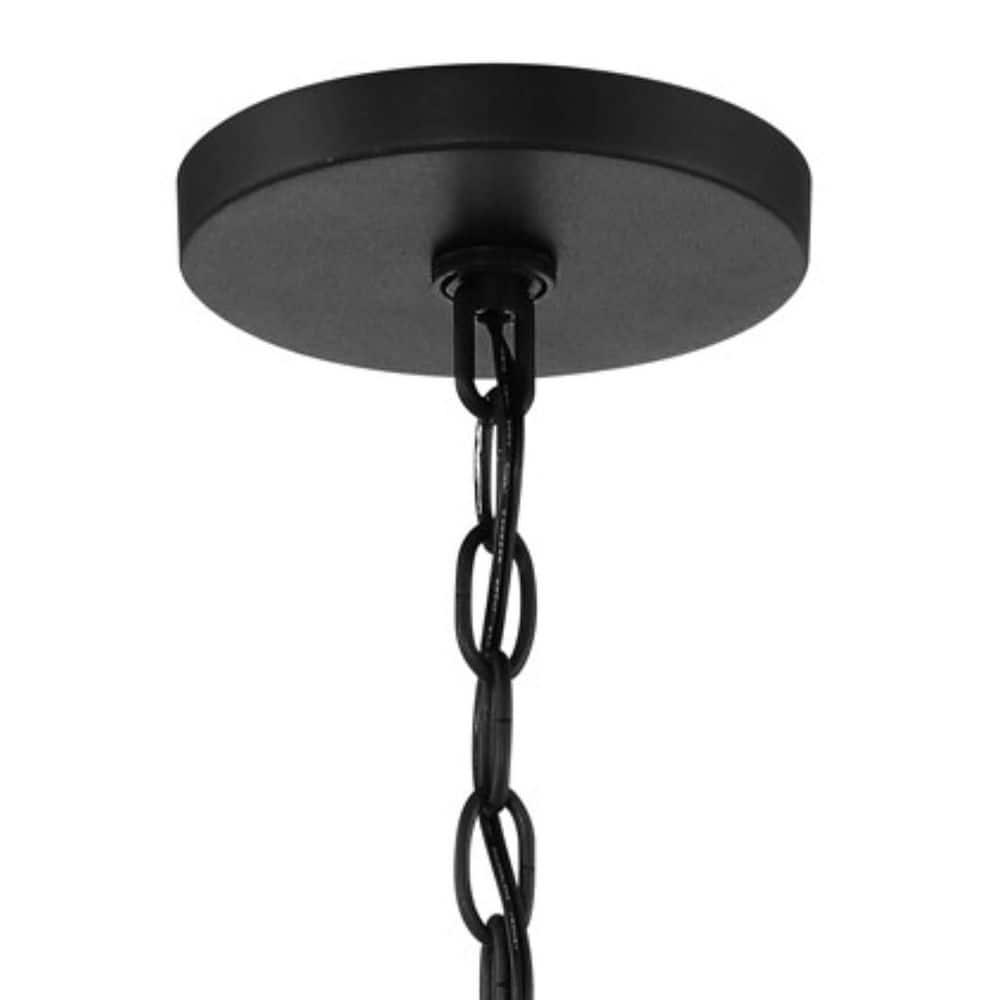 Minka Lavery Minka Parsons Studio 20 1/2" Wide Sand Coal Black Drum Pendant Light