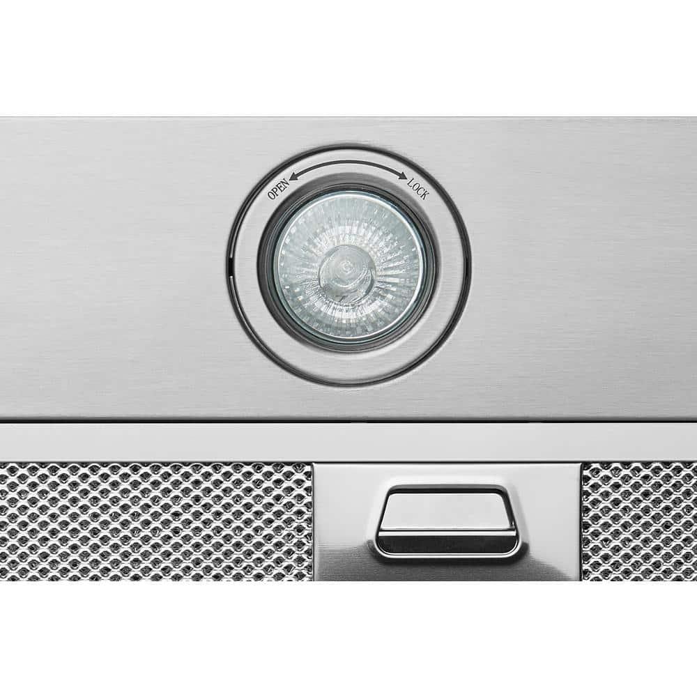 Hauslane Hauslane Wall Mount Range Hood 30 Inch | Wall Chimney | 6” Duct/Ductless Convertible, Strong Suction, Six-layer Aluminum Filters, Changeable LED Lamps, Stove Kitchen Vent Hood WM-530SS-30B