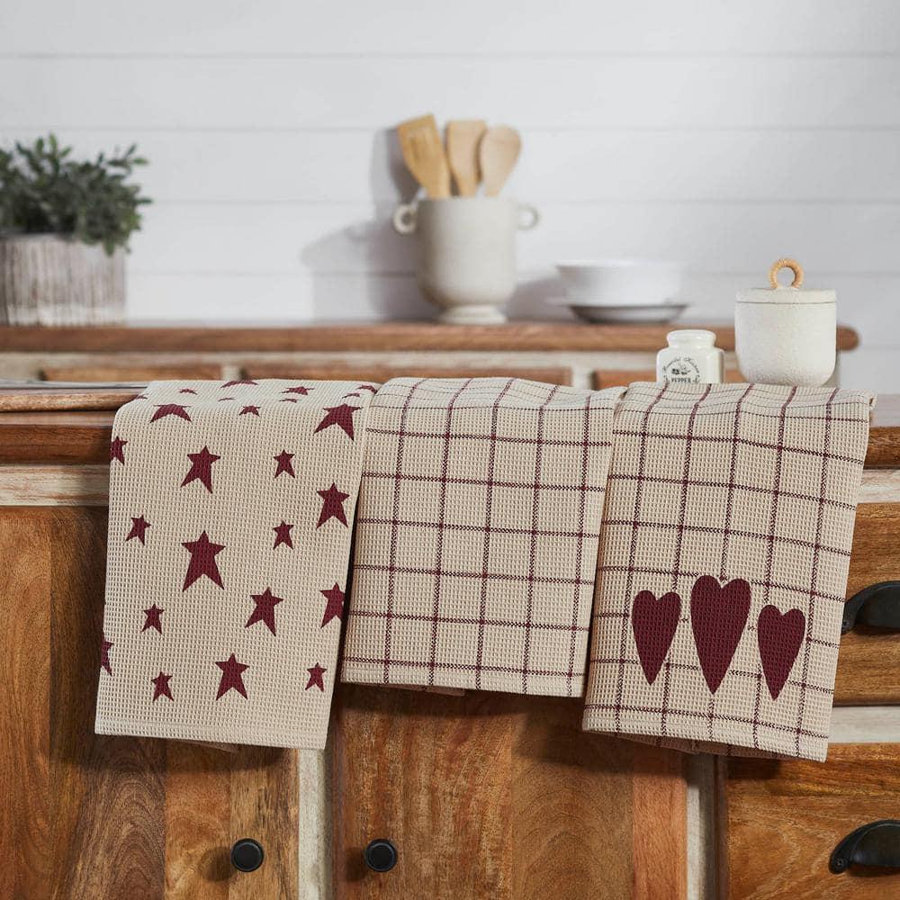Foundry Select Laga Plaid Tea Towel Kitchen Towel (Set of 3)