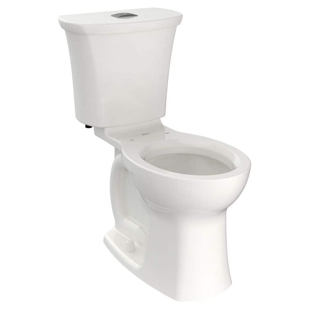 American Standard Edgemere 1.6 Gallons GPF Round Comfort Height Floor Mounted Kit (Seat Not Included)