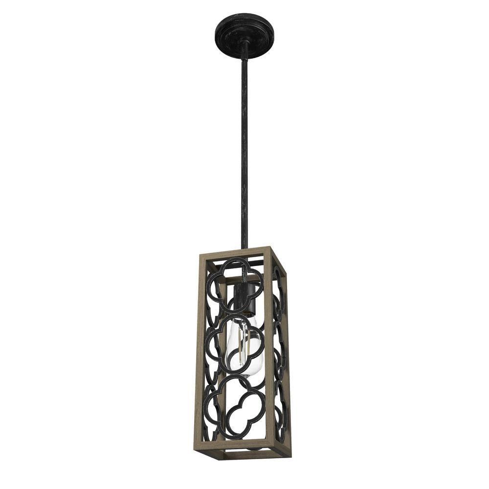Hunter Fan Gablecrest 1 - Light Single Rectangle Pendant