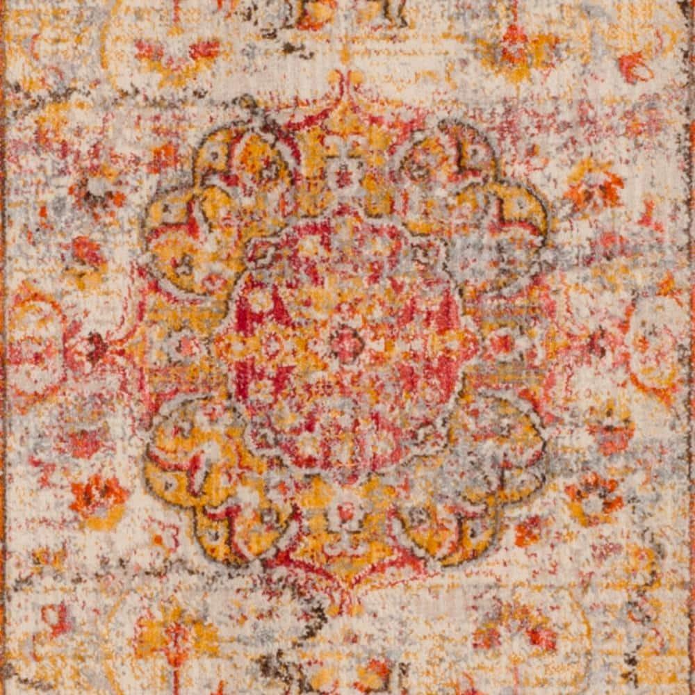 SAFAVIEH Vintage Persian VTP435P Saffron / Cream Rug