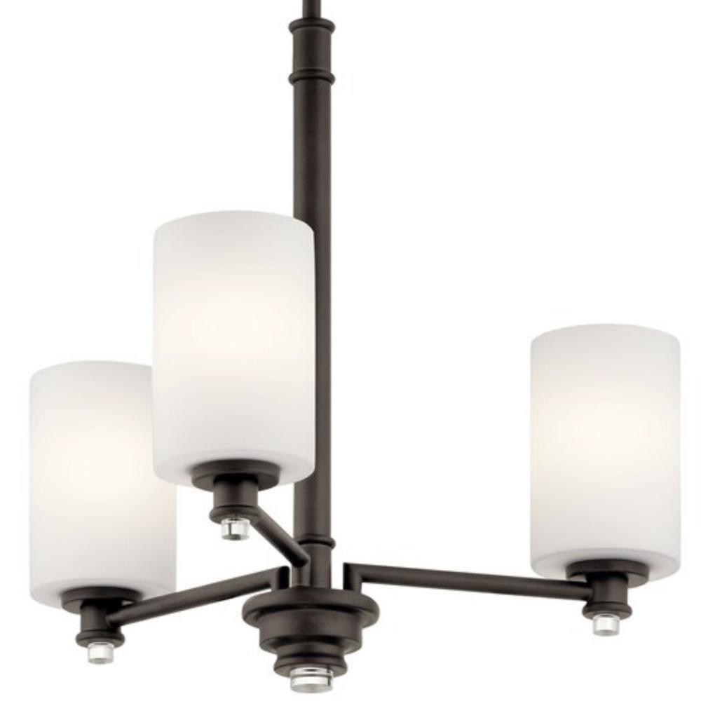 Kichler Lighting Joelson 3 - Light Chandelier in  Olde Bronze