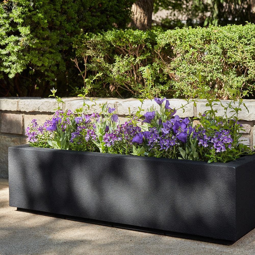 Riviera Short 46 in. x 12 in. White Trough