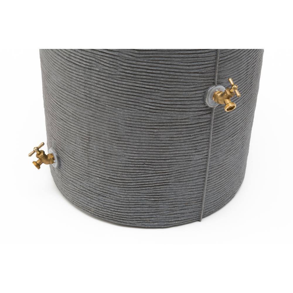 Good Ideas Impressions Stone 65 Gallon Rain Saver - Dark Granite