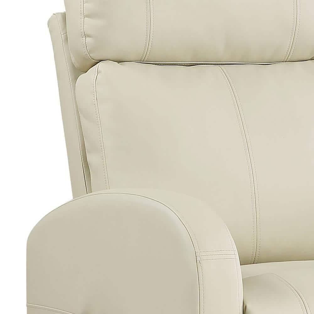 Ricardo 28.4" Wide Faux Leather Power Lift Assist Standard Recliner
