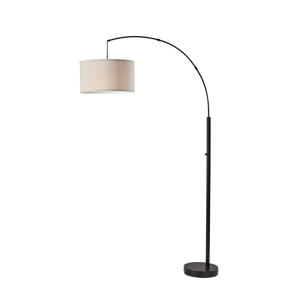 Payton Metal Arc Floor Lamp (74")
