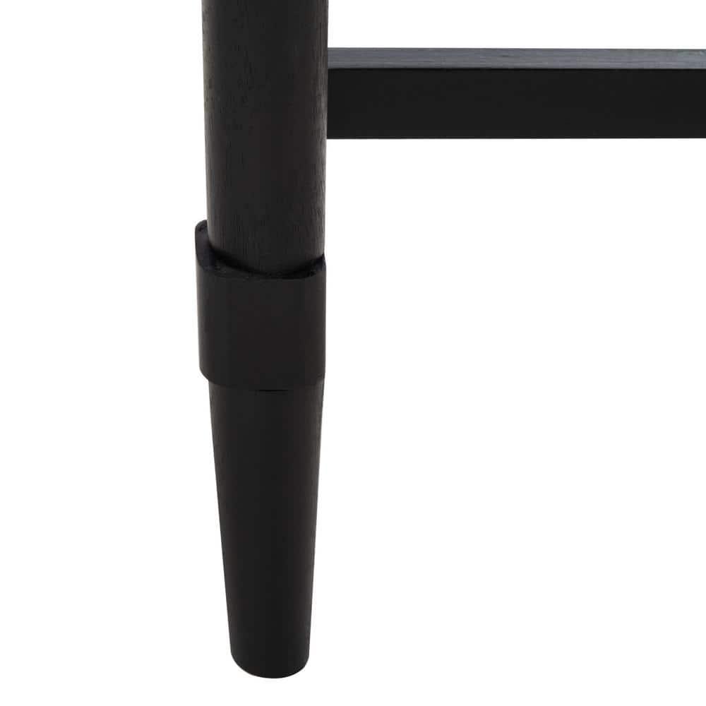 Aliyah 2 Drawer Console Table - Black - Safavieh