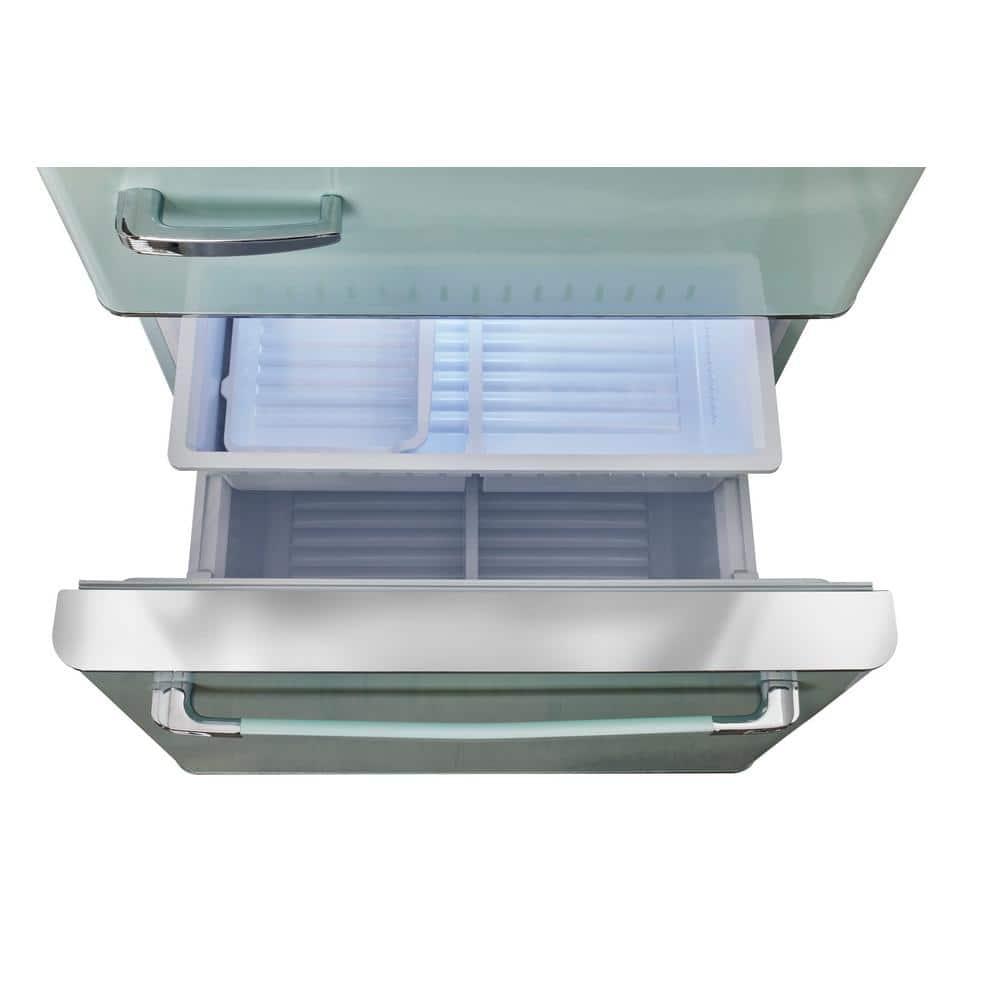 Unique Appliances Classic Retro 30" Frost-Free 17.7 cu. ft. Energy Star Certified Bottom Freezer Refrigerator UGP-510L LG AC