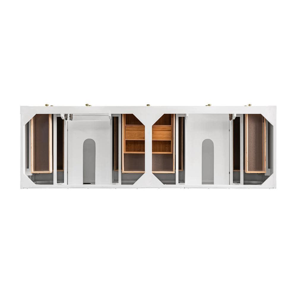 Breckenridge 72" Double Bathroom Vanity Set