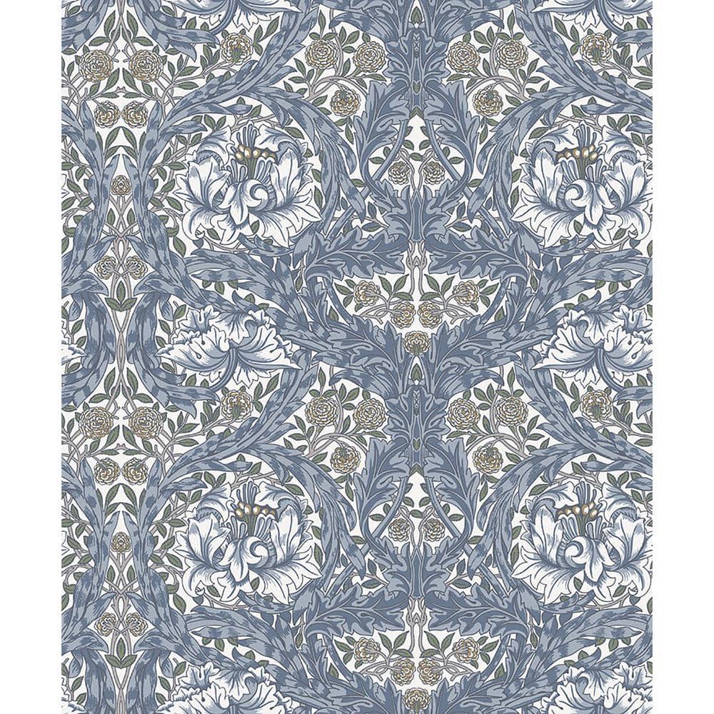 African Marigold Modern Floral Wallpaper