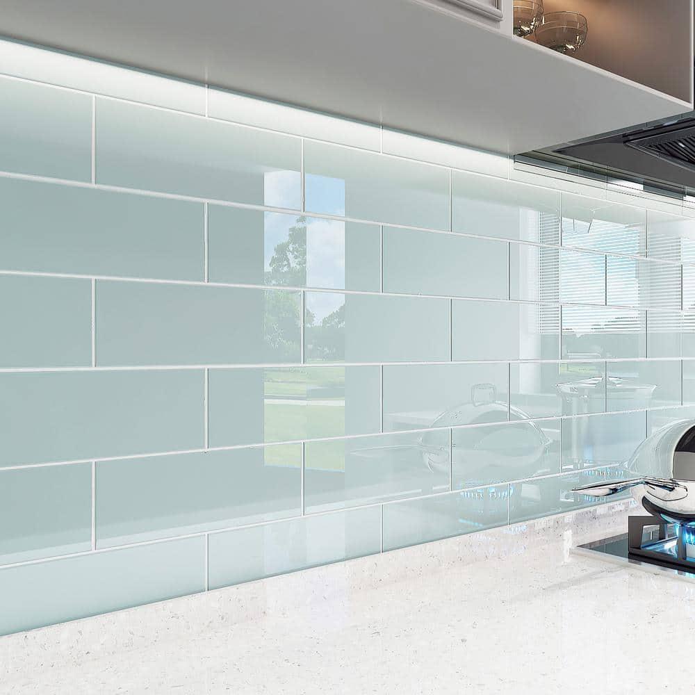 Glass Subway 4" x 12" Wall Tile