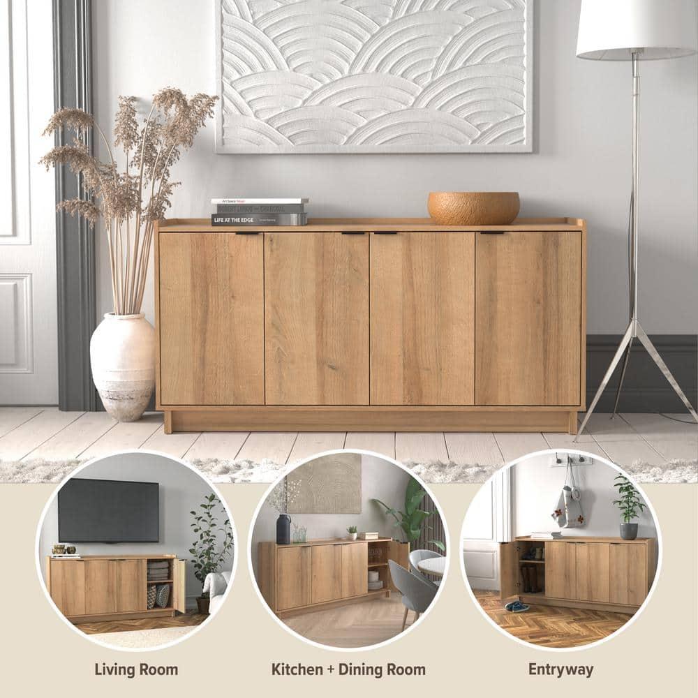 Wade Logan® Chaunta 60" Wide Sideboard