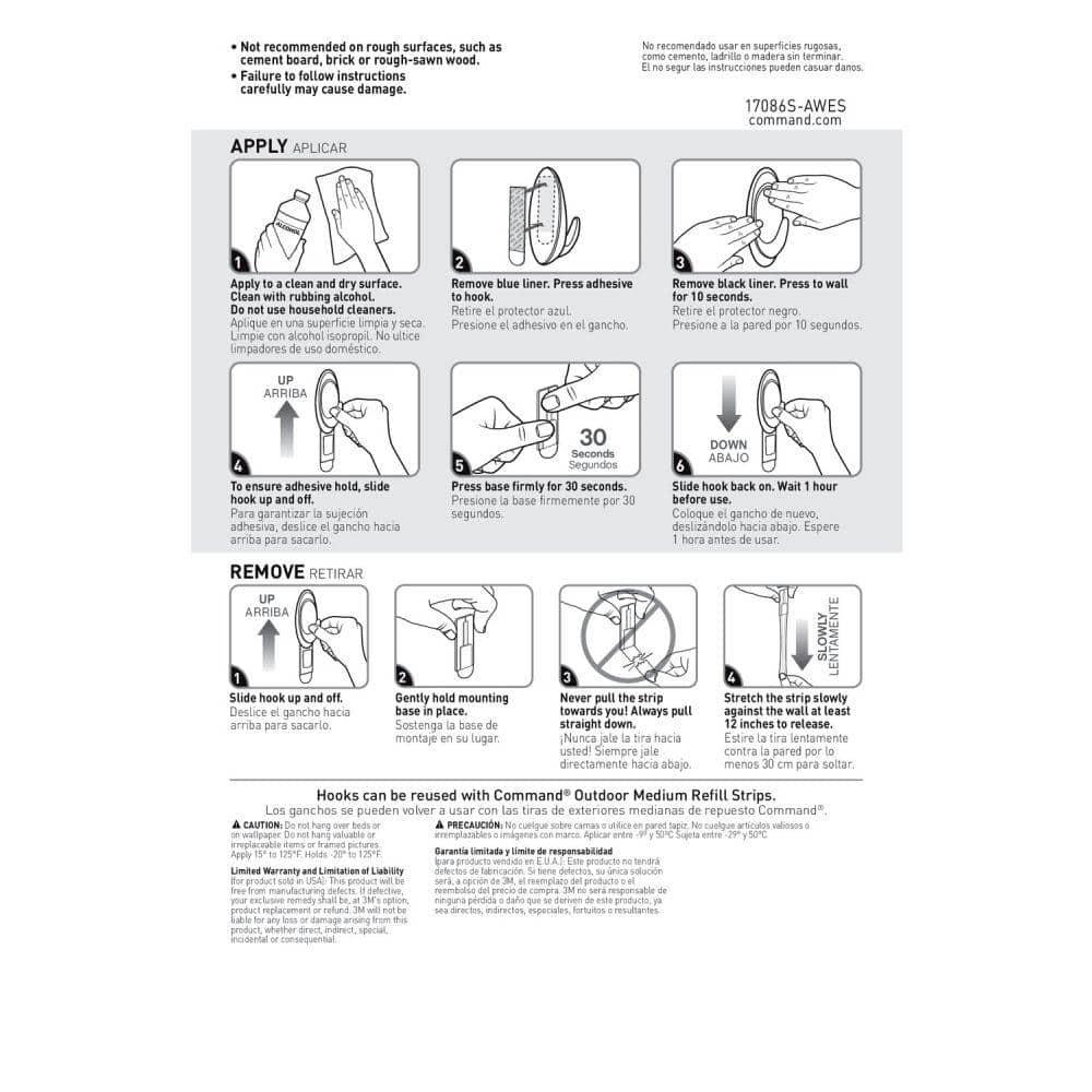 Command Command 2 Lb. Hook & Loop Fastener