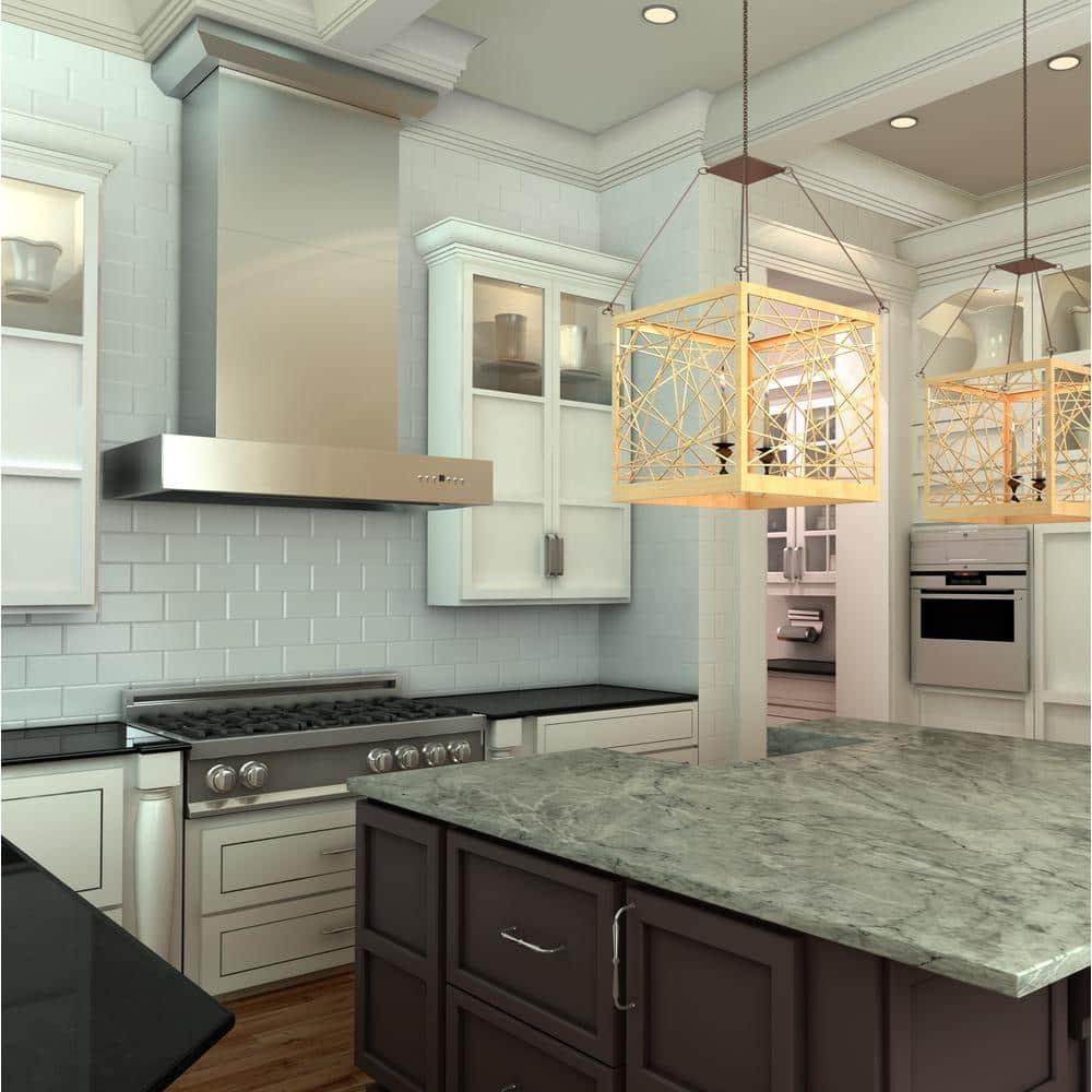 ZLINE ZLINE 36 in. Ducted Professional Wall Mount Range Hood in Stainless Steel (KECOM-36)
