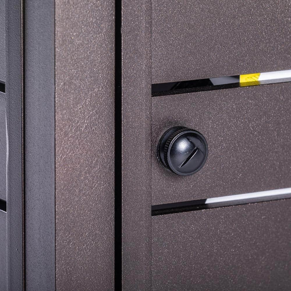 56 in. x 21 in. Rectangular Fire Table with Glass Wind Guard, Cover and Table Lid in Bronze