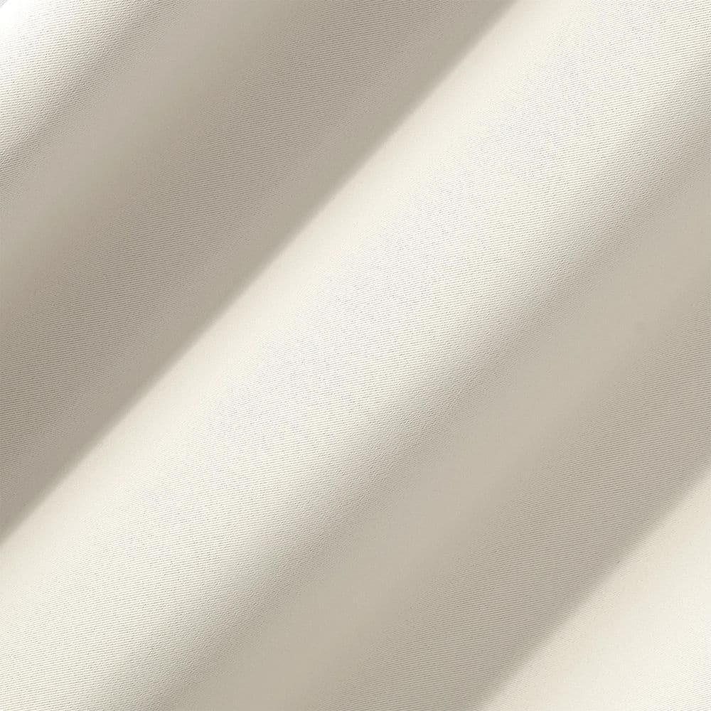 54"x108" Sun Zero Blackout Kenneth Energy Saving Grommet Curtain Panel Pearl: Modern Thermal Insulated Noise Reduction