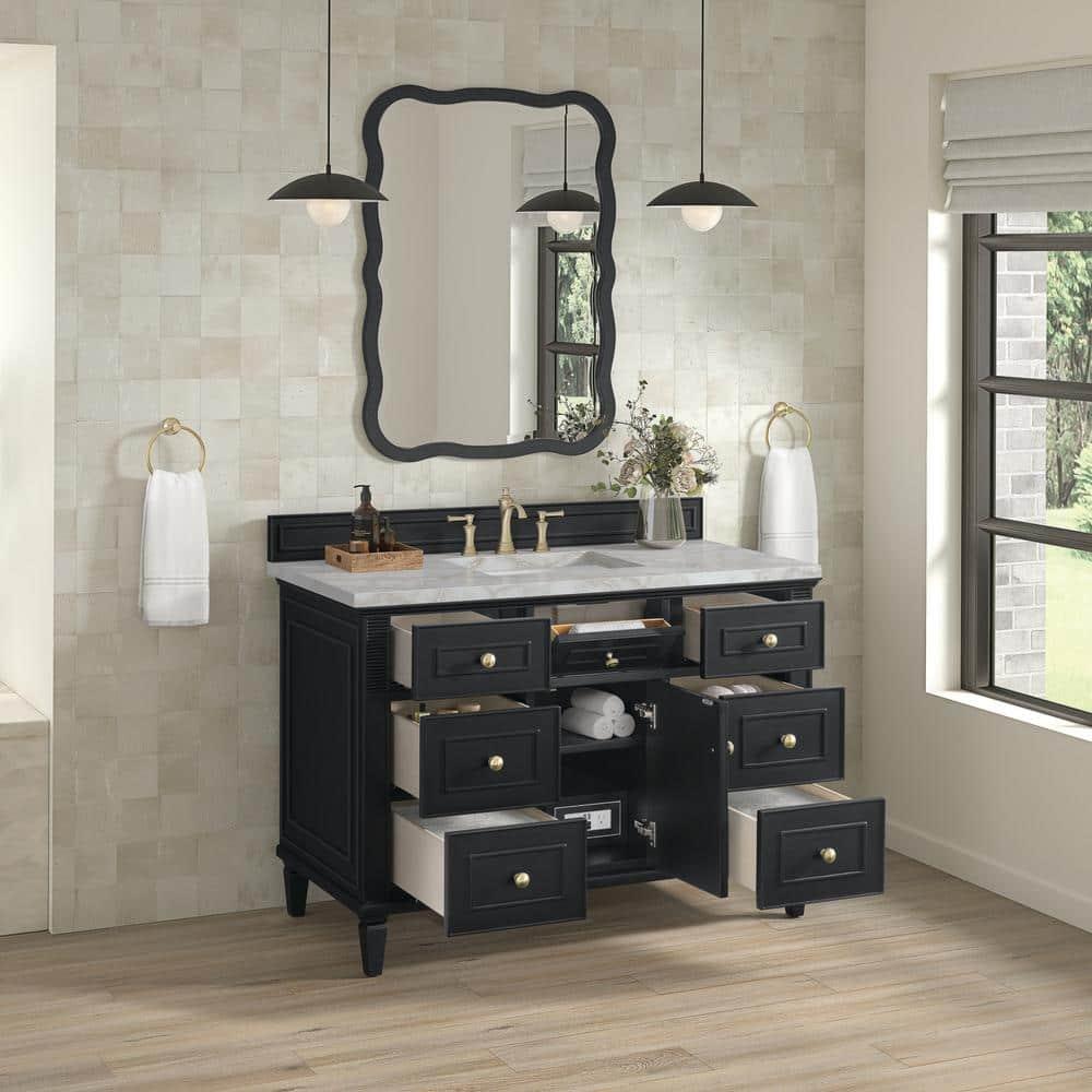 James Martin Vanities Lorelai 48'' Single Bathroom Vanity with Top