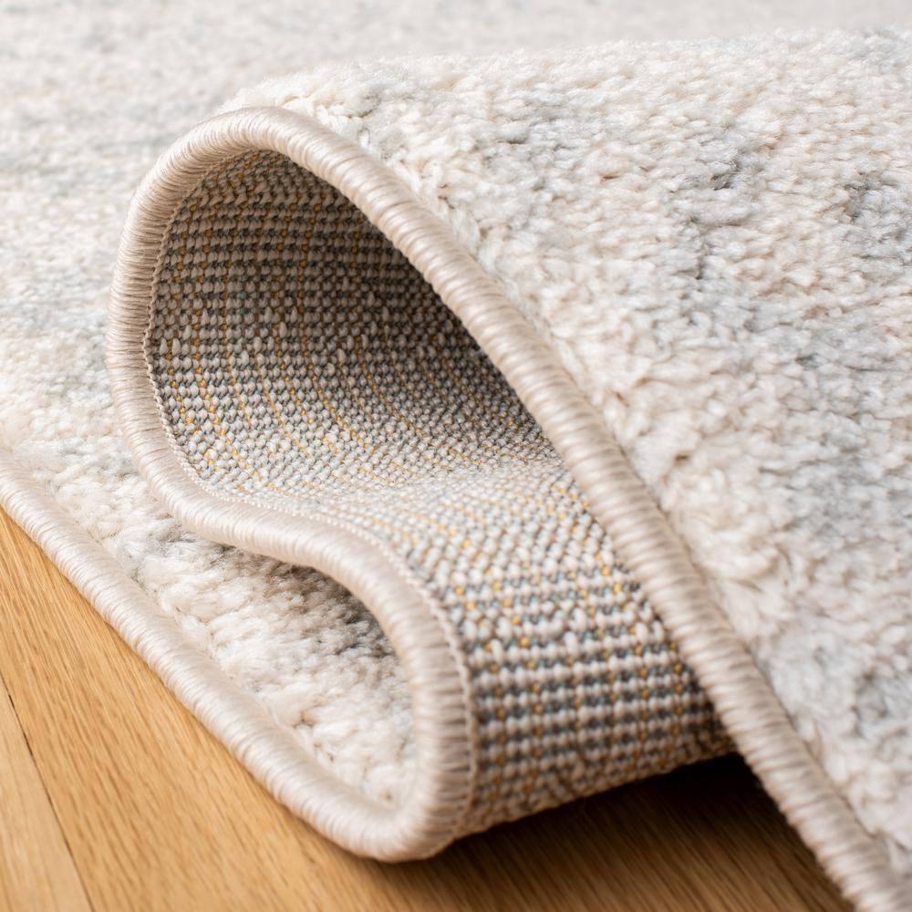 Tulum TUL272 Power Loomed Indoor Area Rug - Ivory/Light Grey - 5'3"x7'6" - Safavieh