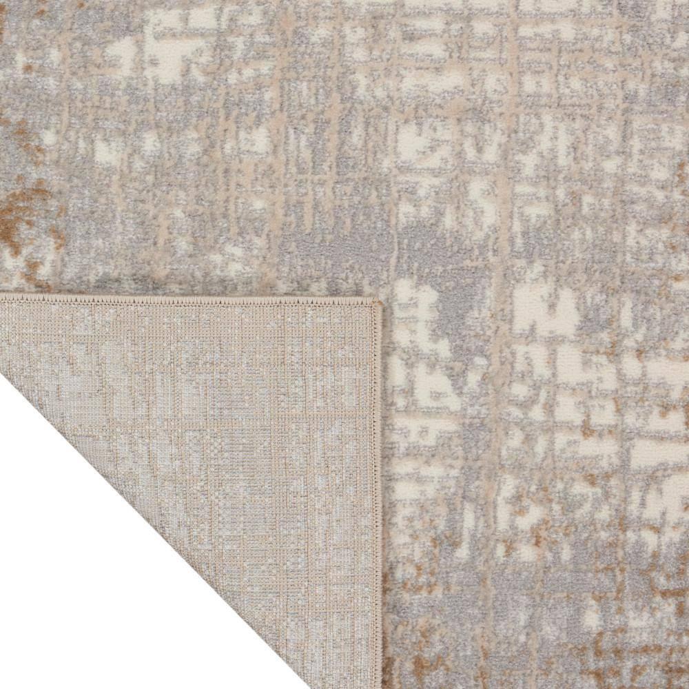 Abstract Taupe Area Rug