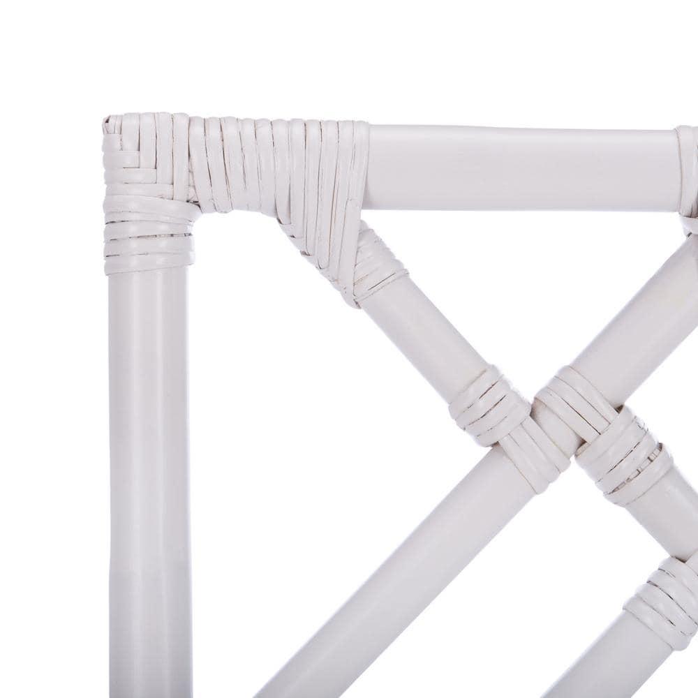Bhumi Accent Chair W/ Cushion (Set of 2) - ACH6509 - White/White - Safavieh