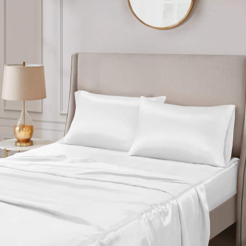 Madison Park Essentials Satin Luxury 2PC Pillowcases (Set of 2)