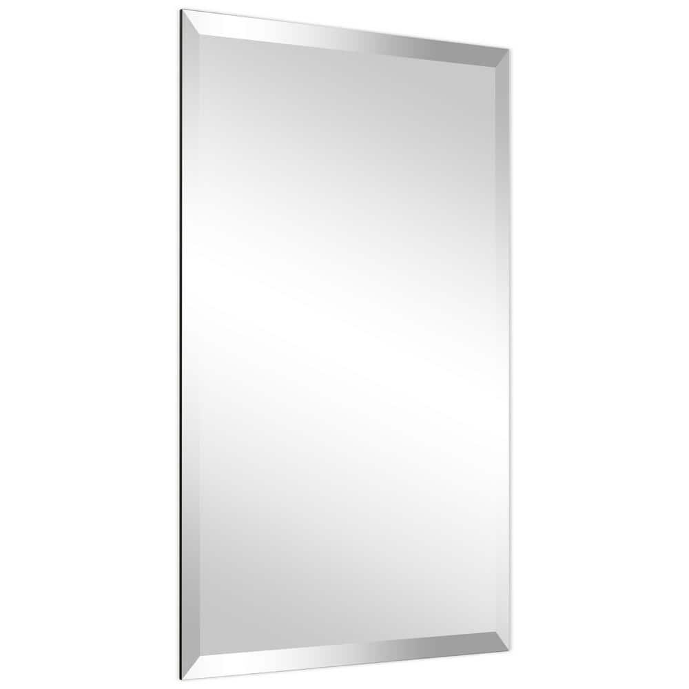 Empire Art Direct Frameless Beveled Prism Wall Mirror - Clear 20 in. x 0.39 in. x 30 in.