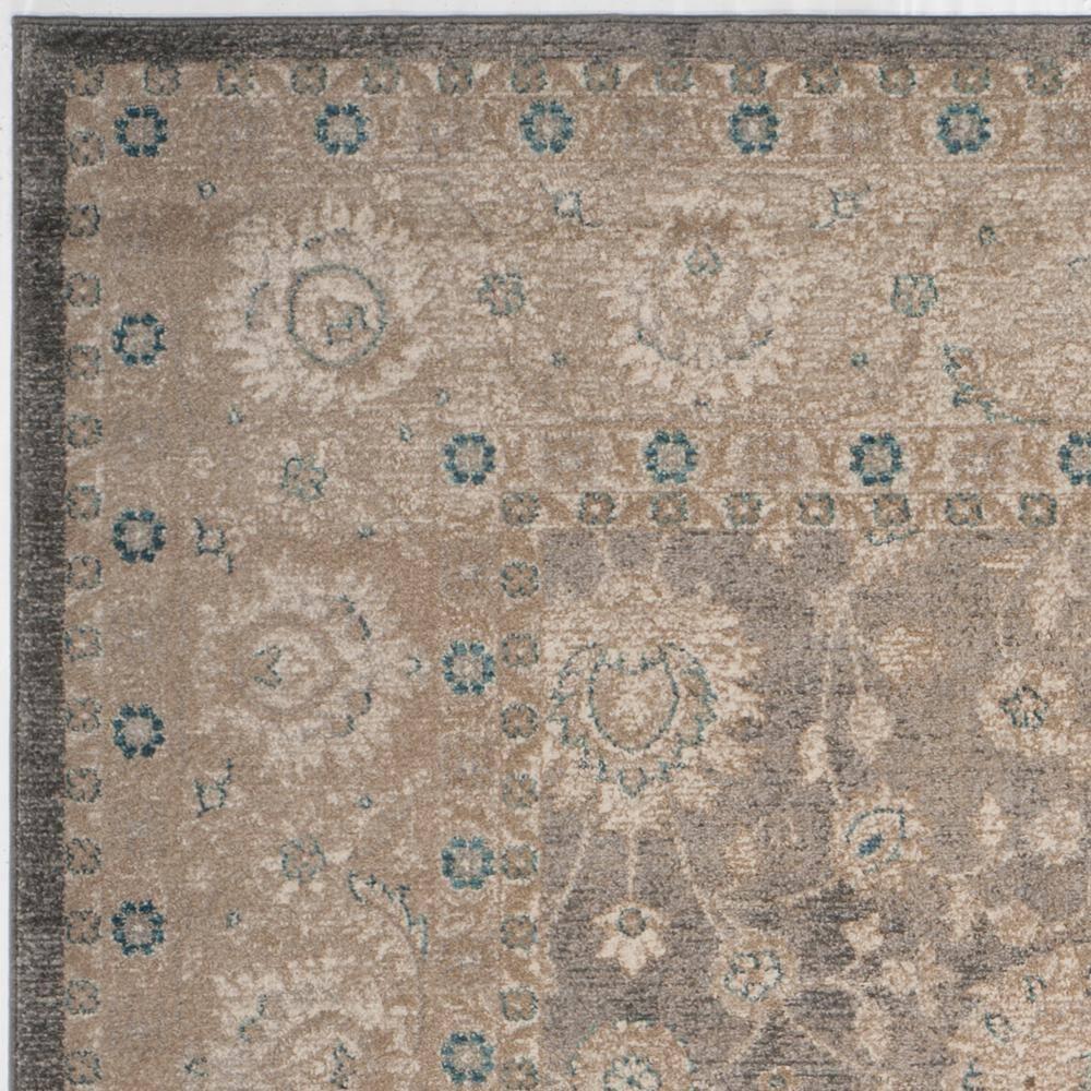 Sofia SOF330 Power Loomed Area Rug - Ivory/Grey - 5'1"x7'7" - Safavieh.