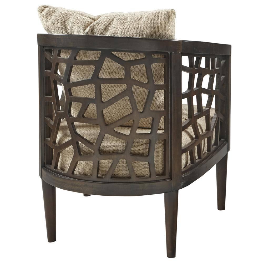 Pierre 27" W Polyester Barrel Chair