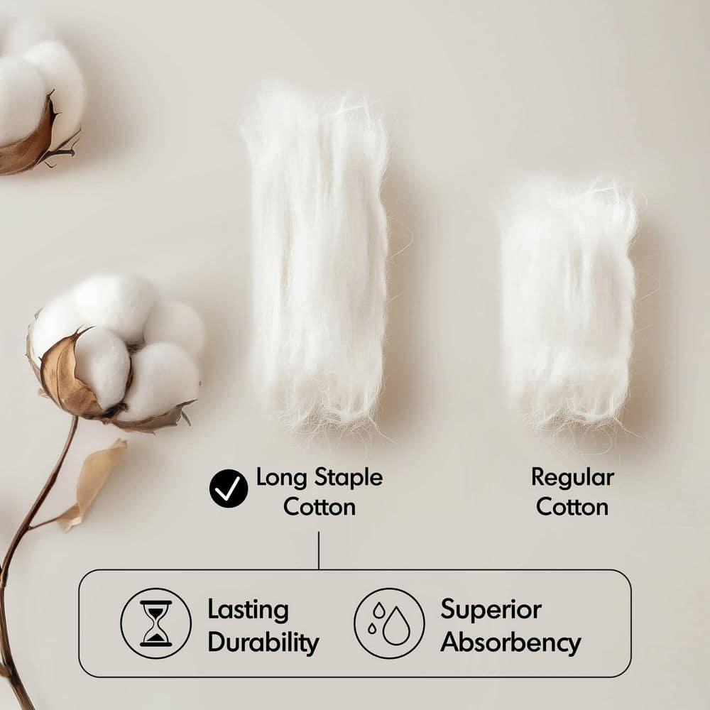 Madison Park Signature 800GSM Ultra-Soft 100% Cotton Absorbent Towel Set
